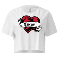 Ladies Festival Cali Crop Top Tee