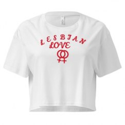 Ladies Festival Cali Crop Top Tee