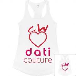 CW DATI HEART RACERBACK TANK TOP