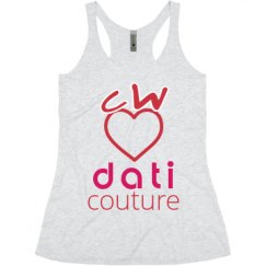 Ladies Slim Fit Super Soft Racerback Triblend Tank