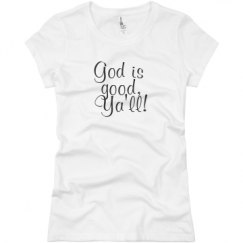 Ladies Slim Fit Basic Promo Jersey Tee