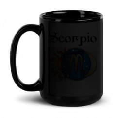 15oz Black Glossy Mug