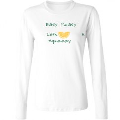 Ladies Relaxed Fit Basic Long Sleeve Tee