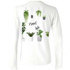 Ladies Relaxed Fit Basic Long Sleeve Tee