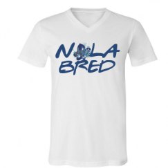 Unisex V-Neck Jersey Tee