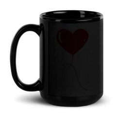 15oz Black Glossy Mug