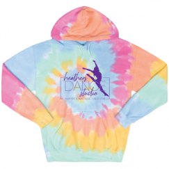 Unisex Tie-Dye Fleece Hoodie
