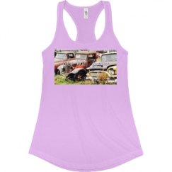 Ladies Slim Fit Racerback Tank Top