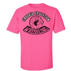 Unisex Ultra Cotton Safety Neon Crewneck Tee