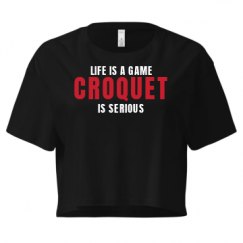 Ladies Festival Cali Crop Top Tee