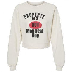 Women's Raglan Pullover Fleece