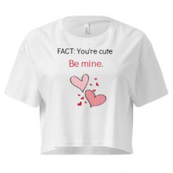 Ladies Festival Cali Crop Top Tee