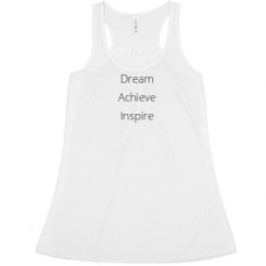 Ladies Flowy Racerback Tank