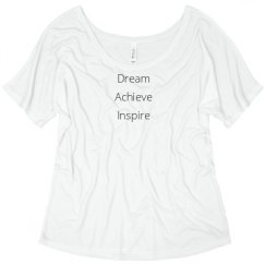 Ladies Flowy Slouchy Tee