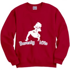 Unisex Film and Foil Crewneck Sweatshirt