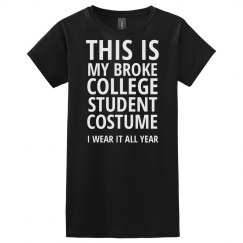 Broke Student Costume