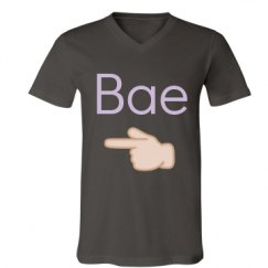 Unisex V-Neck Jersey Tee