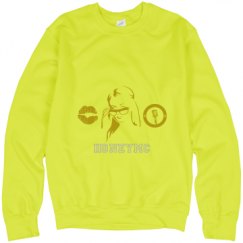 Unisex Neon Crewneck Sweatshirt