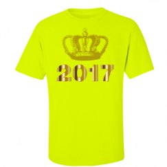 Unisex Ultra Cotton Safety Neon Crewneck Tee