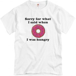 Sorry, I was hungry mens