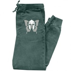 Pigment-Dyed Fleece Pants