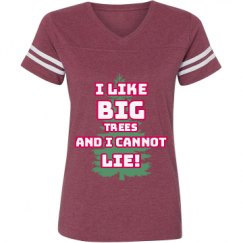 Ladies Relaxed Fit Vintage Sports Tee