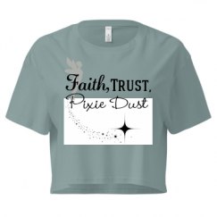 Ladies Festival Cali Crop Top Tee