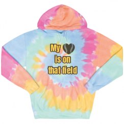 Unisex Tie-Dye Fleece Hoodie