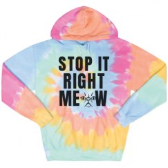 Unisex Tie-Dye Fleece Hoodie