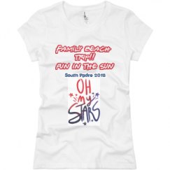 Ladies Slim Fit Basic Promo Jersey Tee