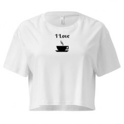 Ladies Festival Cali Crop Top Tee