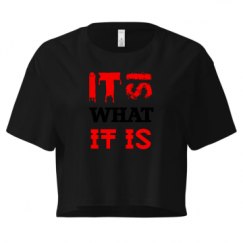 Ladies Festival Cali Crop Top Tee