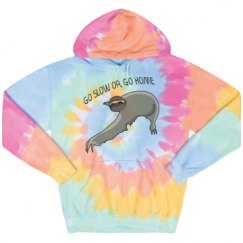 Unisex Tie-Dye Fleece Hoodie