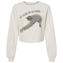 Women's Raglan Pullover Fleece