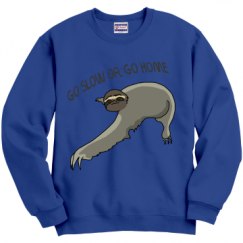 Unisex Film and Foil Crewneck Sweatshirt