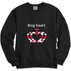 Unisex Film and Foil Crewneck Sweatshirt