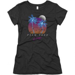 Ladies Slim Fit Super Soft Triblend Tee