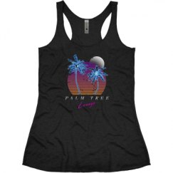 Ladies Slim Fit Super Soft Racerback Triblend Tank