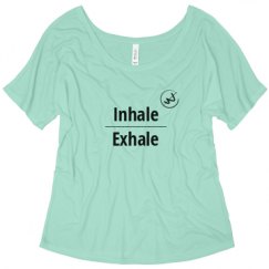 Ladies Flowy Slouchy Tee