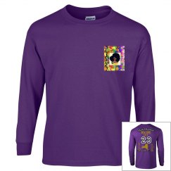TEAM SMACKIN' NYC LONG SLEEVE TEE (PURPLE)