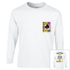 TEAM SMACKIN' NYC LONG SLEEVE TEE (WHITE)