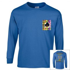 TEAM SMACKIN' NYC LONG SLEEVE TEE (ROYAL)