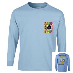 TEAM SMACKIN' NYC LONG SLEEVE TEE (LIGHT BLUE)