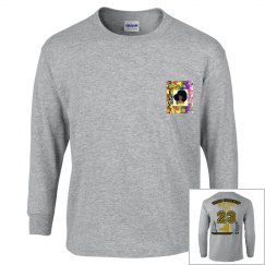 TEAM SMACKIN' NYC LONG SLEEVE TEE (ATHLETIC HEATHER)