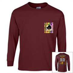 TEAM SMACKIN' NYC LONG SLEEVE TEE (MAROON)