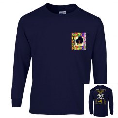 TEAM SMACKIN' NYC LONG SLEEVE TEE (NAVY)