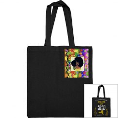 TEAM SMACKIN' NYC CANVAS TOTE (BLACK)