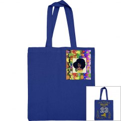 TEAM SMACKIN' NYC CANVAS TOTE (ROYAL)