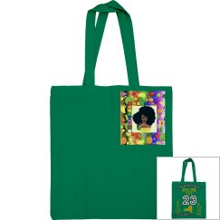 TEAM SMACKIN' NYC CANVAS TOTE (KELLY GREEN)