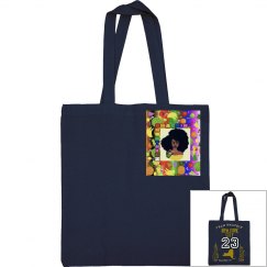 TEAM SMACKIN' NYC CANVAS TOTE (NAVY)